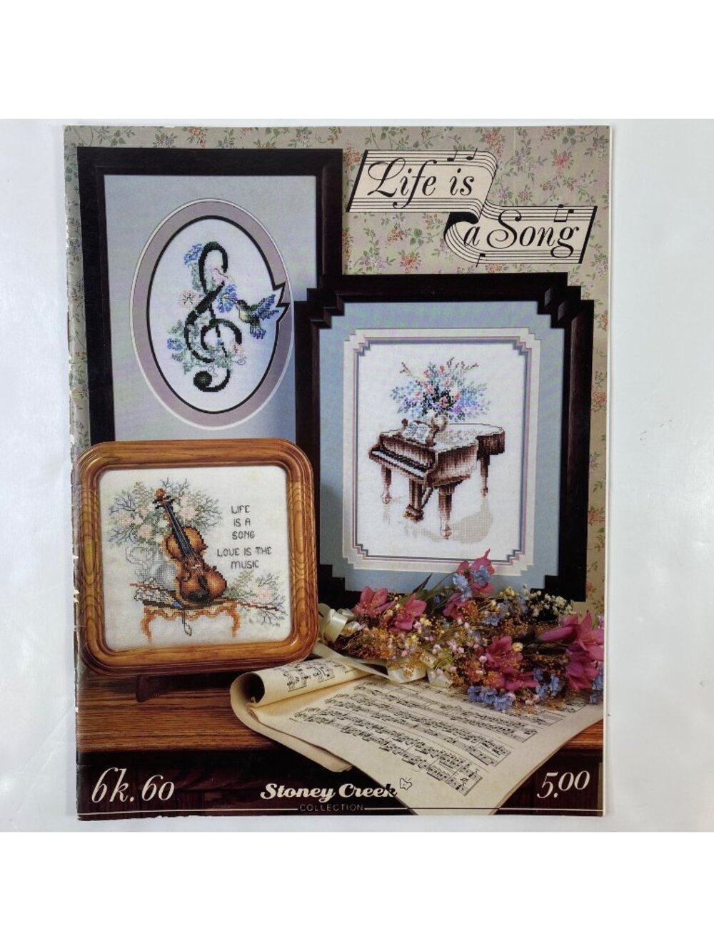 Stoney Creek Cross Stitch Ten Patterns Instruction Book "Life Is A Song"